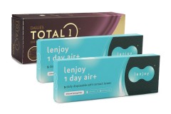 DAILIES Total 1 (30 лещи) + Lenjoy 1 Day Air+ (10 лещи)