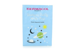 Dermacol Beautifying почистваща пилинг маска с метален ефект